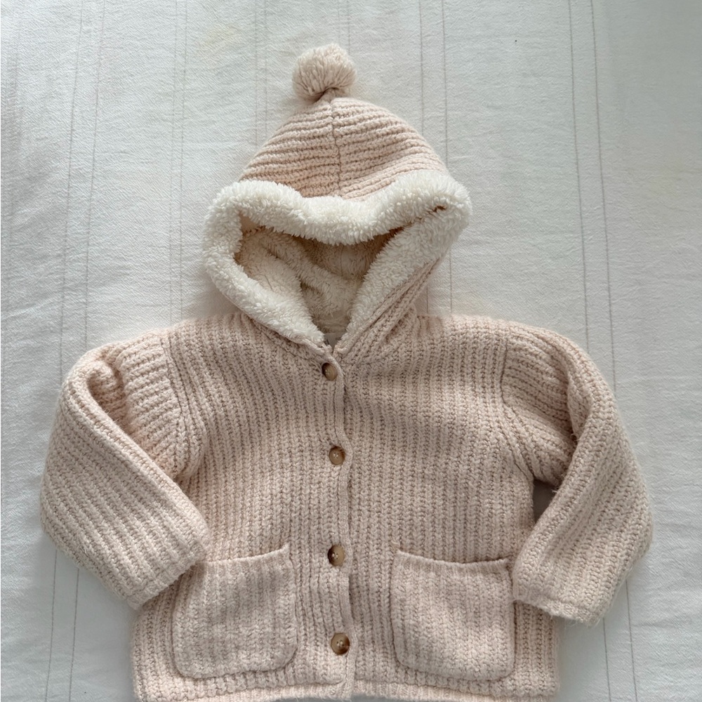 Zara Baby Knit Fleece Jacket